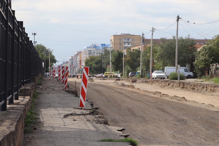 Глава Абакана рассказал о дорожных работах на улицах Пушкина, Кирова и Пирятинской 